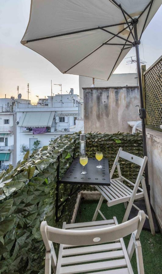 Central 6Th Floor Studio Near Metro & View&200Mbps アテネ エクステリア 写真