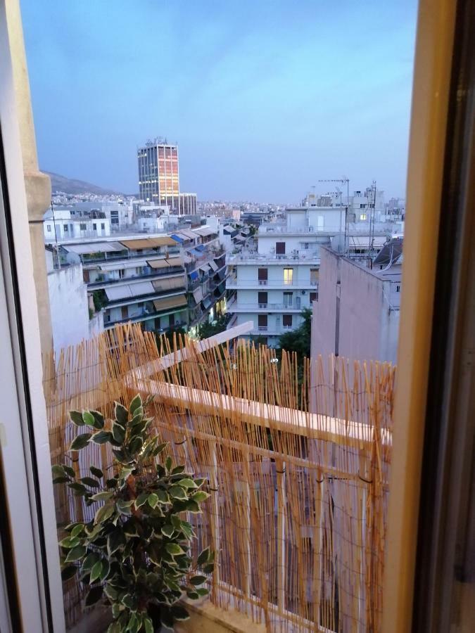 Central 6Th Floor Studio Near Metro & View&200Mbps アテネ エクステリア 写真